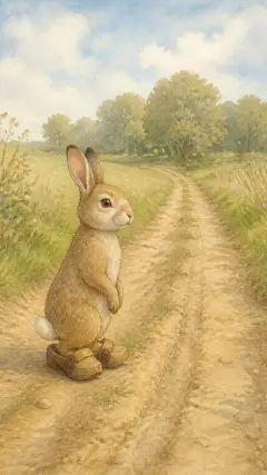 Old Mrs. Rabbit was a widow;