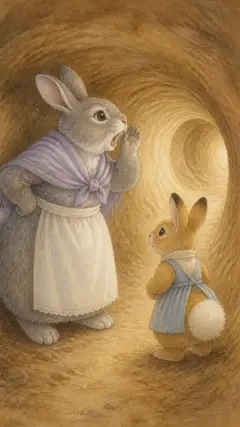 "Cotton-tail! Cotton-tail! fetch some more camomile!"