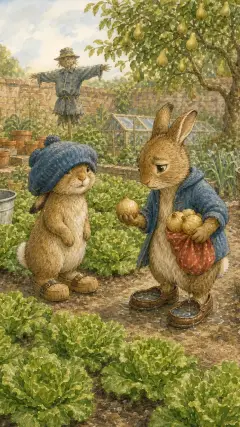 The lettuces certainly were very fine.