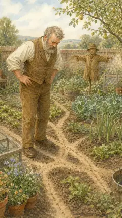 which perplexed him.