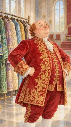 He had a different suit for each hour of the day;