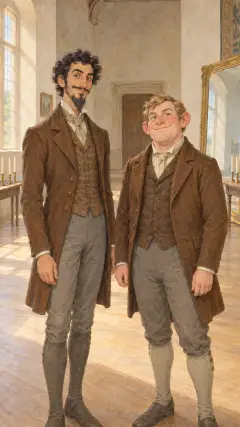 One day, two rogues, calling themselves weavers, made their appearance.