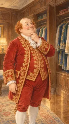 ‘Had I such a suit, I might, at once, find out what men in my realms are unfit for their office,