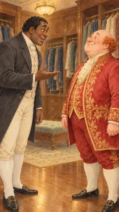 ‘Indeed, please your Imperial Majesty,’ said he to his sovereign, when he returned, ‘the cloth which the weavers are preparing is extraordinarily magnificent.’