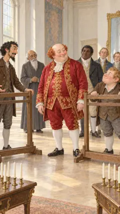 And he smiled most graciously,