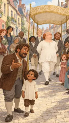 ‘Listen to the voice of innocence!’ exclaimed his father;