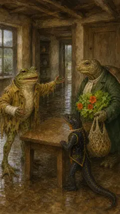 but he had something else in his larder.