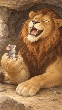 that he laughed aloud,