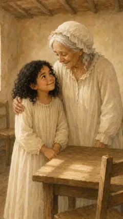 but most of all by her grandmother,