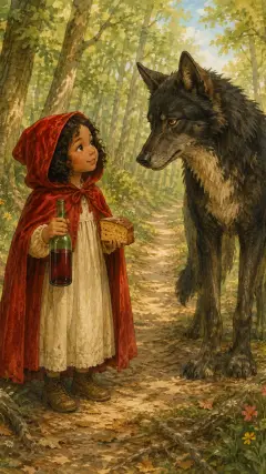 Red-Cap did not know what a wicked creature he was,