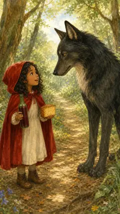 ‘Thank you kindly, wolf.’