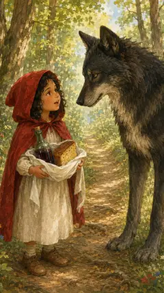 you surely must know it,’ replied Little Red-Cap.
