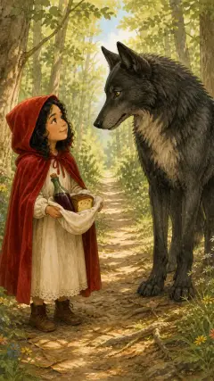 The wolf thought to himself: