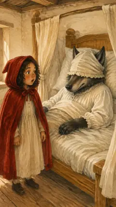‘Oh! grandmother,’ she said,