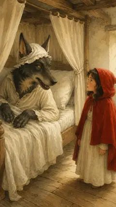 ‘The better to hear you with, my child,’ was the reply.