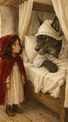 ‘The better to see you with, my dear.’