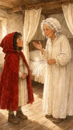so she said to the child: