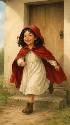 But Red-Cap went joyously home,