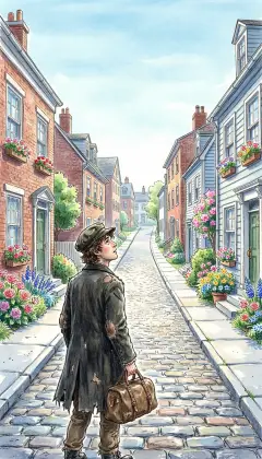 By daylight, New Bedford astonishes me. A whole town of fine houses and flowery gardens. And every brick of it, they say, hauled up from the bottom of the sea.