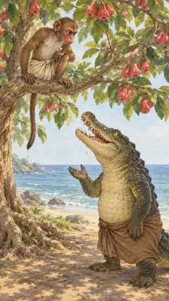 „Wie war das?“, fragte das Krokodil.