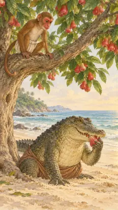 And the crocodile ate them