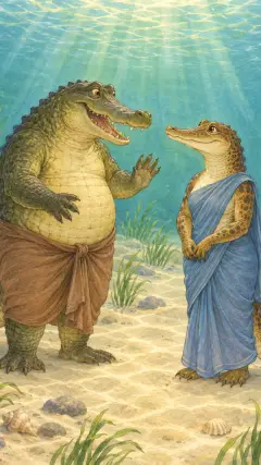 But he objected: “In the first place, my dear, he is our adopted brother.