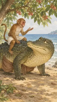 Why delay? Here I am on your back.”