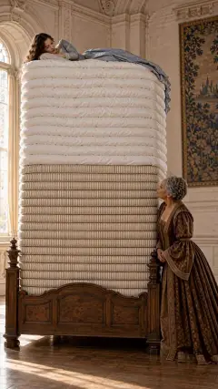 ‘I have scarcely closed my eyes the whole night through. I do not know what was in my bed,