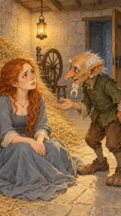 „Was gibst du mir“, sagte der Kobold, „wenn ich es für dich tue?“