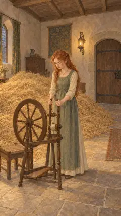 and she was left alone.