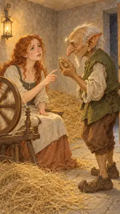 So her little friend took the ring,