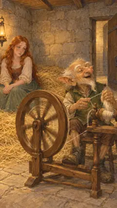 reel away, Straw into gold!’