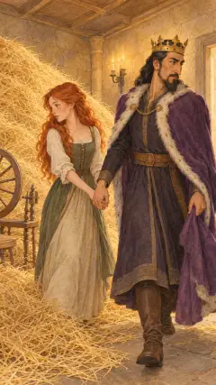 so he took the miller's daughter to a yet larger heap,