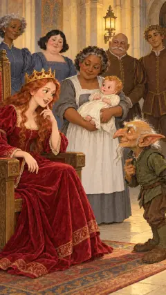 ‘Can your name be RUMPELSTILTSKIN?’ said the lady slyly.