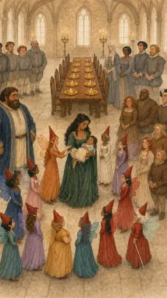und so ging es weiter, bis sie alles Gute auf der Welt besaß.