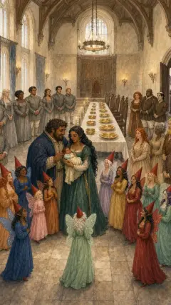 Dennoch hoffte der König noch immer, sein liebes Kind ganz vor dem drohenden Unheil bewahren zu können;