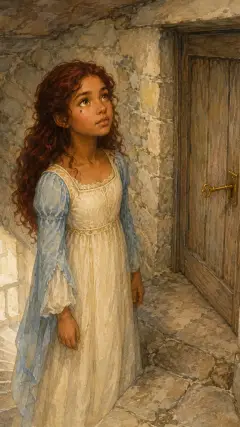 till at last she came to an old tower,
