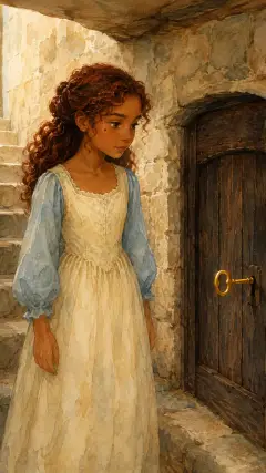 In the door there was a golden key,