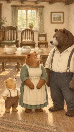 and one was a Middle-sized Bear,