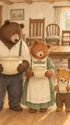 and poured it into their porridge-pots,