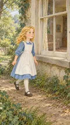 a little Girl called Goldenlocks came to the house.