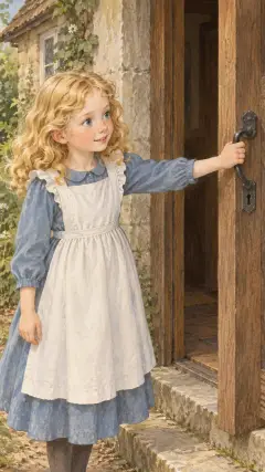 So Goldenlocks opened the door,