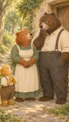 By this time the Three Bears thought their porridge would be cool enough;
