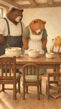 And when the Middle Bear looked at hers,