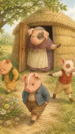 she sent them out to seek their fortune.