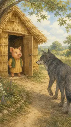 Presently came along a Wolf,