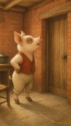 "No, no, by the hair of my chinny chin chin."