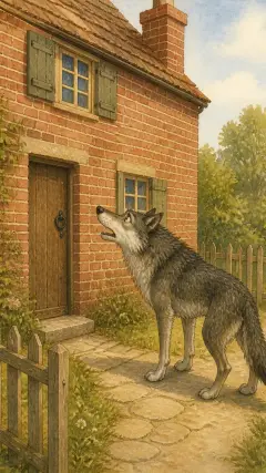 but he could _not_ get the house down.