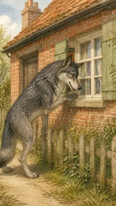 "Little Pig, I know where there is a nice apple-tree."