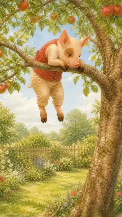 so that just as he was coming down from it,